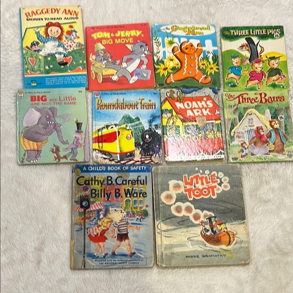 10 Vintage Books Classic Children's Storybook Collection - Picture 1 of 8